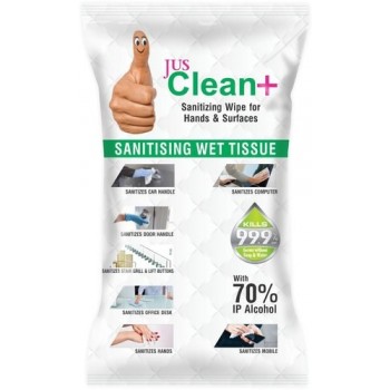 us Clean + Hands & Surface Sanitising Wet